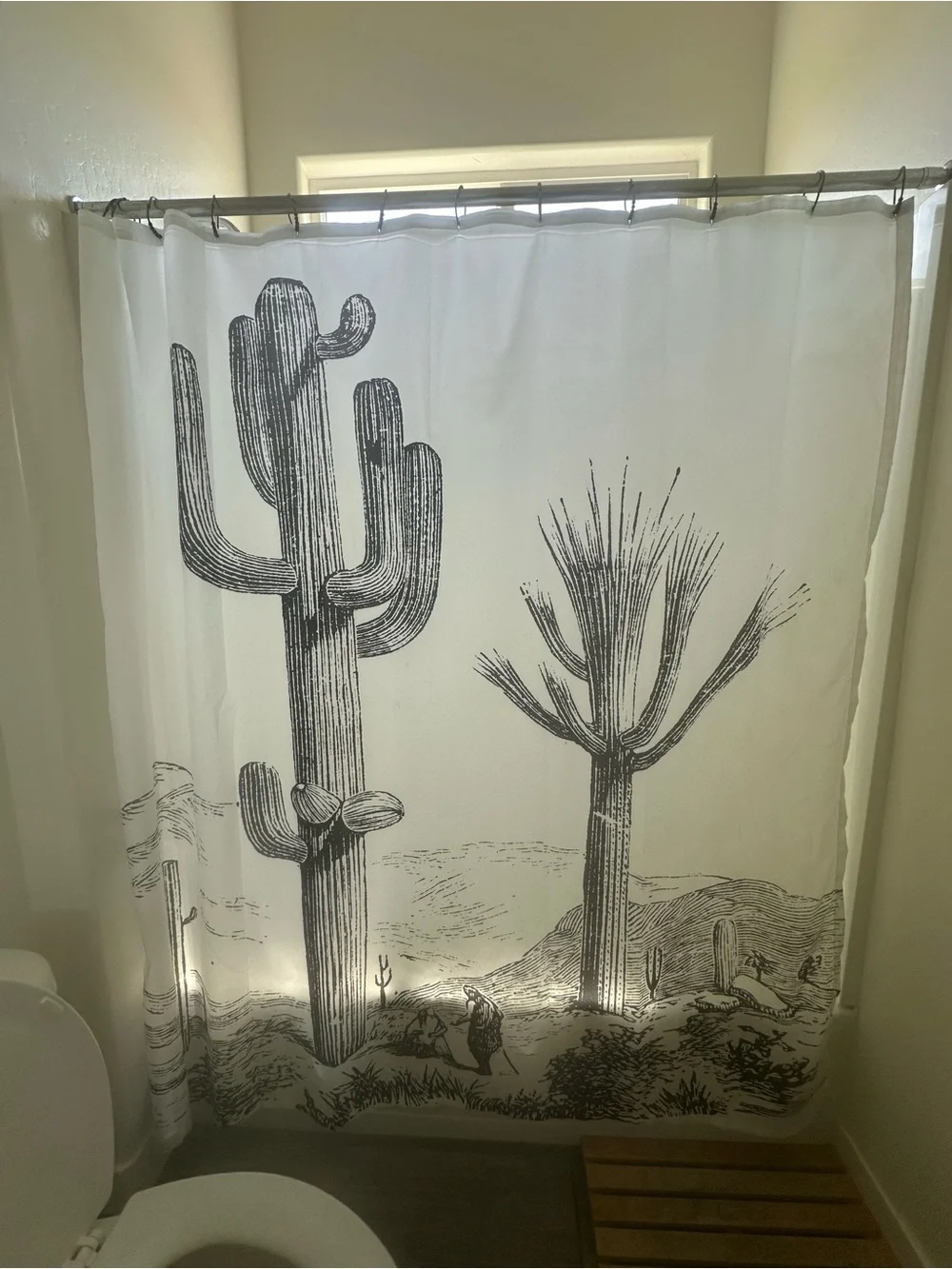 WESTERN SHOWER CURTAIN